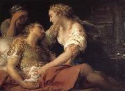 Cleopatra and Mark Antony dying Pompeo Batoni